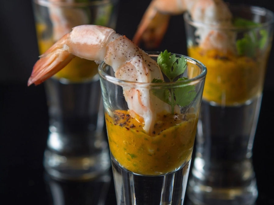 Shrimps & Mango Chutney